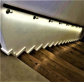 led-madla zábradlí schody LED Wandhandlauf